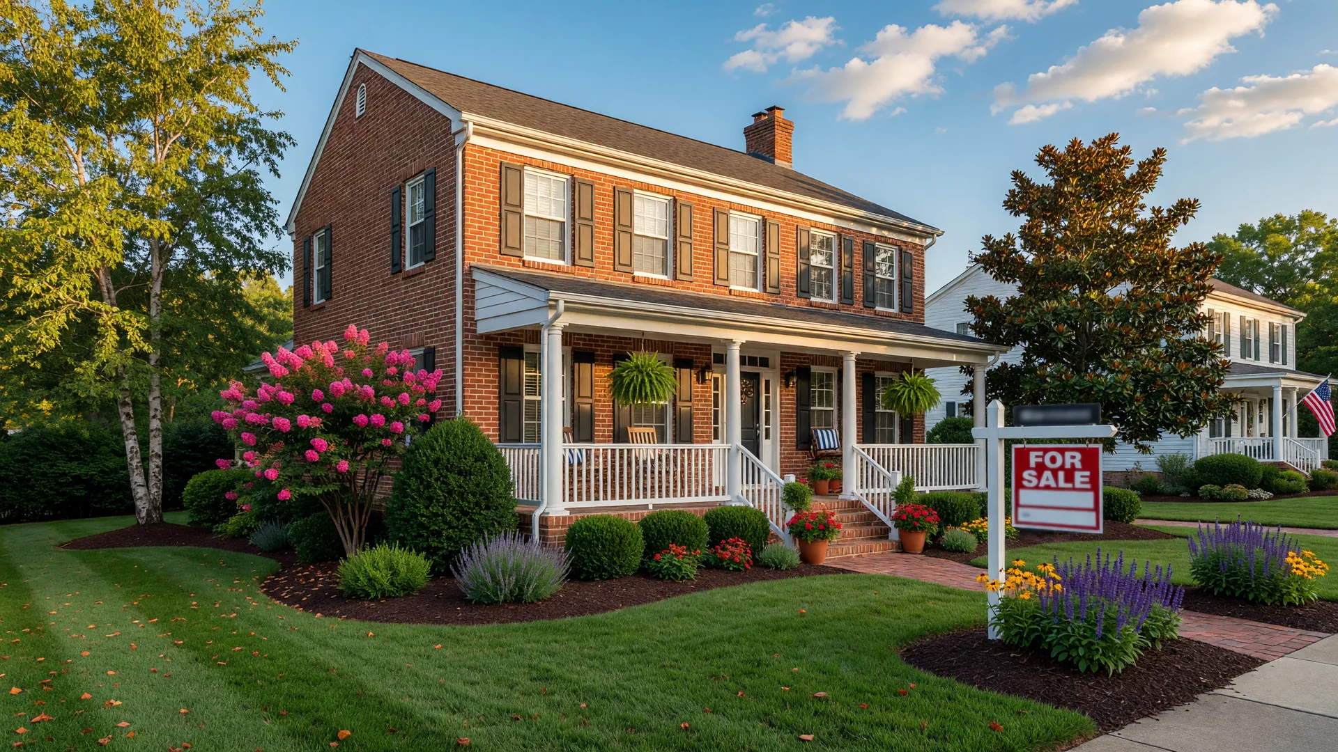 Beautiful well-maintained suburban home in Fredericksburg Virginia ready for sale