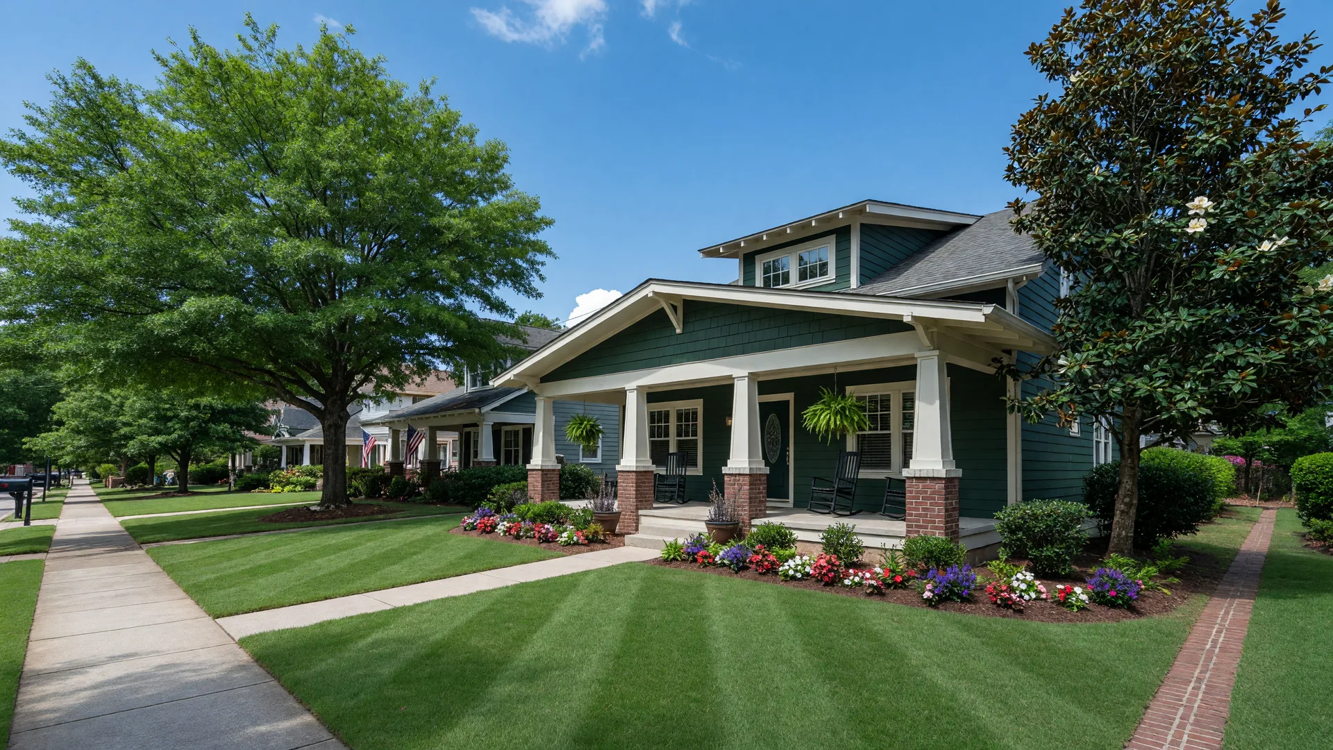 craftsman home in Marietta