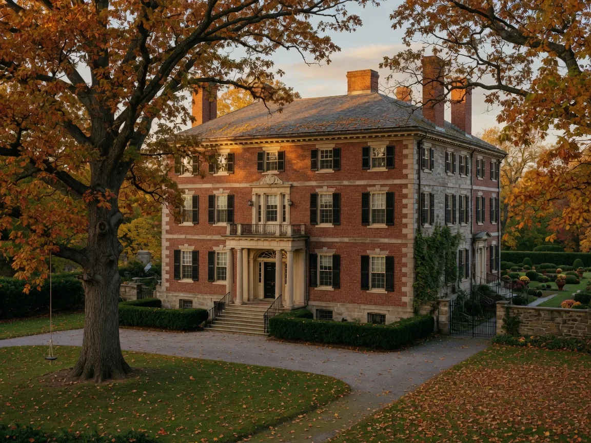 Historic Colonial estate on the Main Line in Malvern