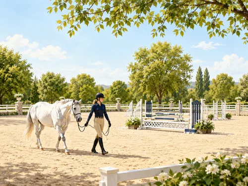 Equestrian property and trail scenery in the La Cresta area of the Santa Rosa Plateau