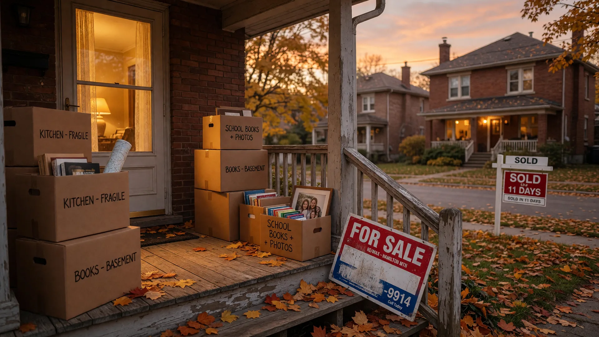 Selling and Buying at the Same Time on Hamilton Mountain