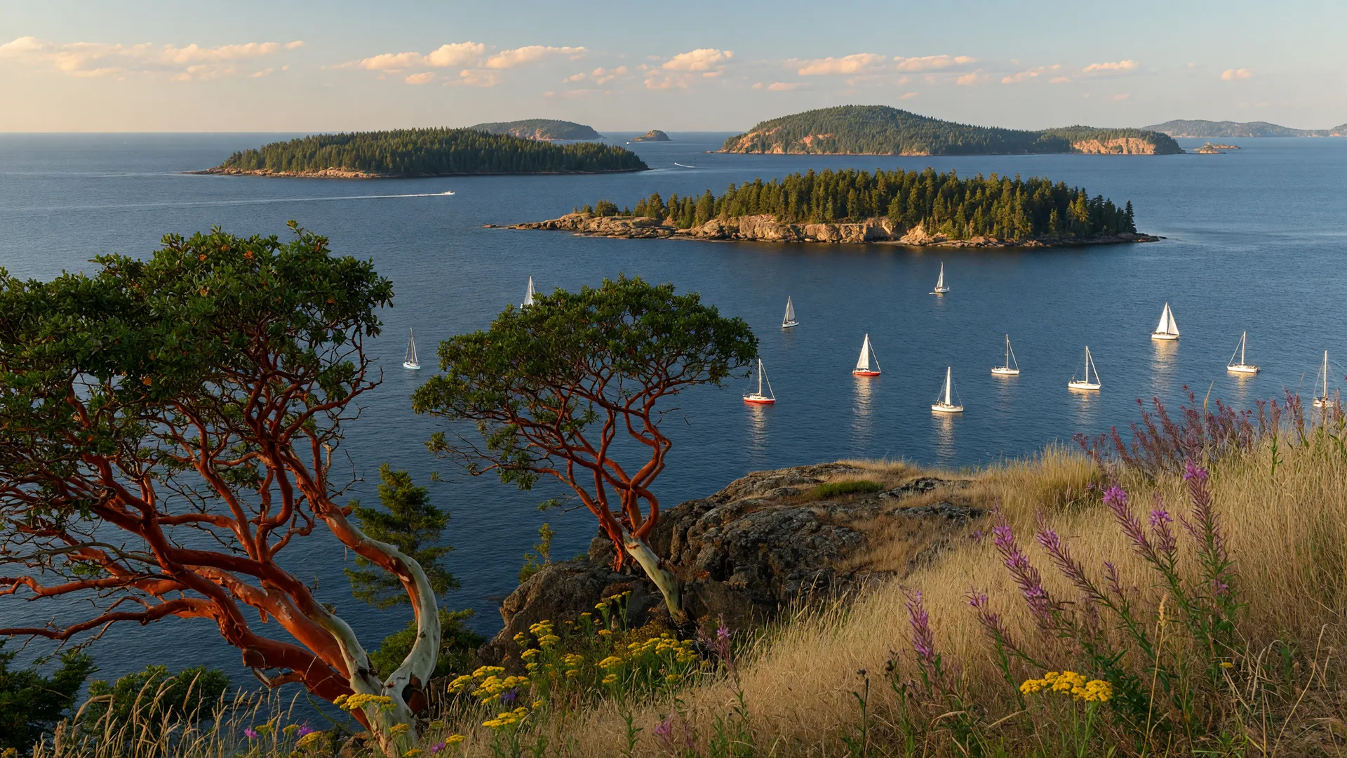 Southern Gulf Islands vista