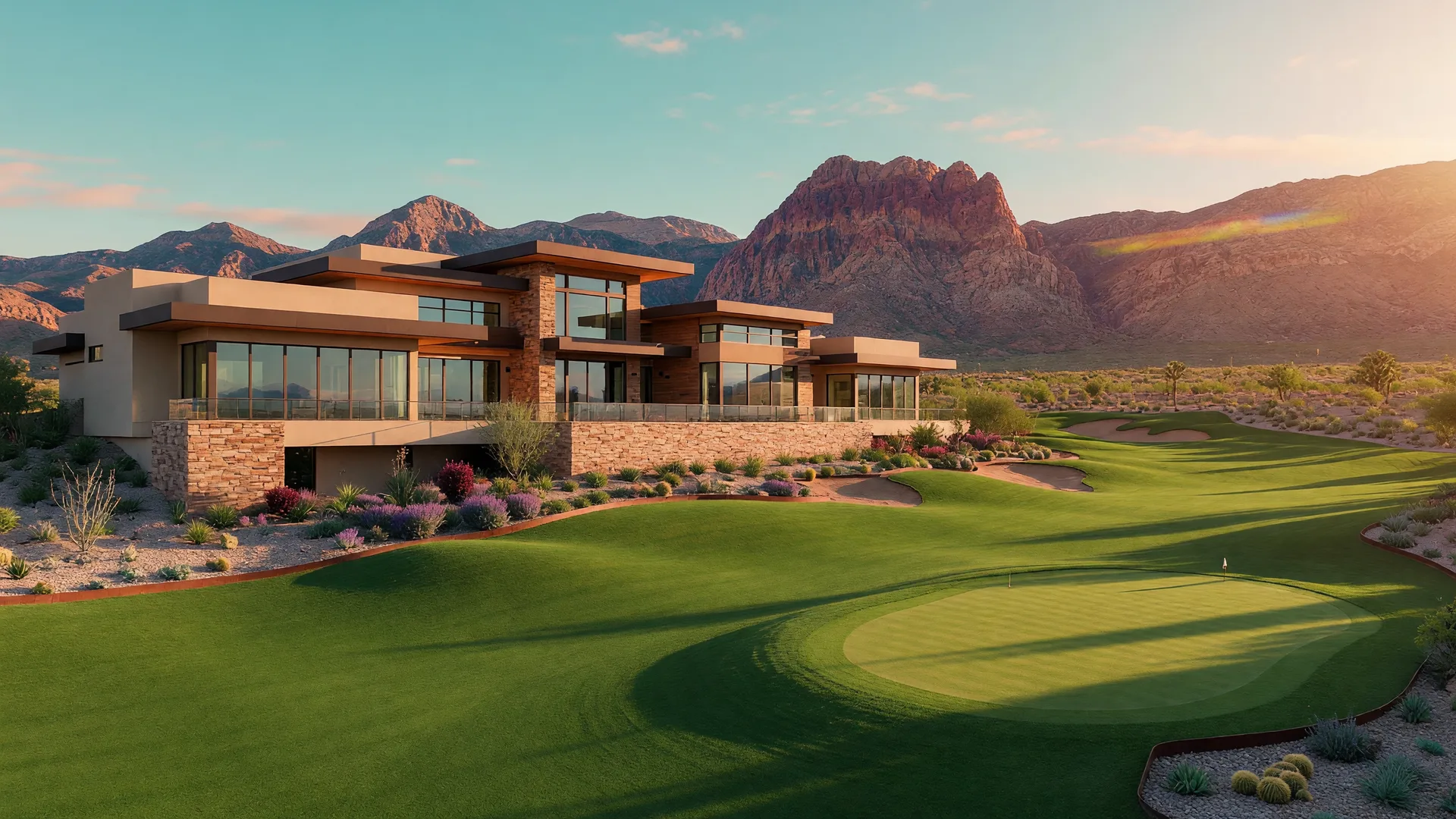Luxury Golf Course Living at Mira Villa in Summerlin's Canyons Village
