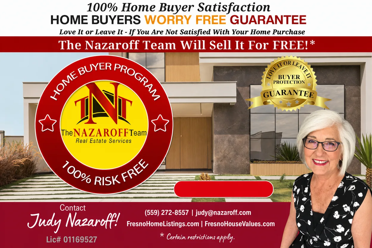 The Nazaroff Team Home Buyers Worry Free Guarantee