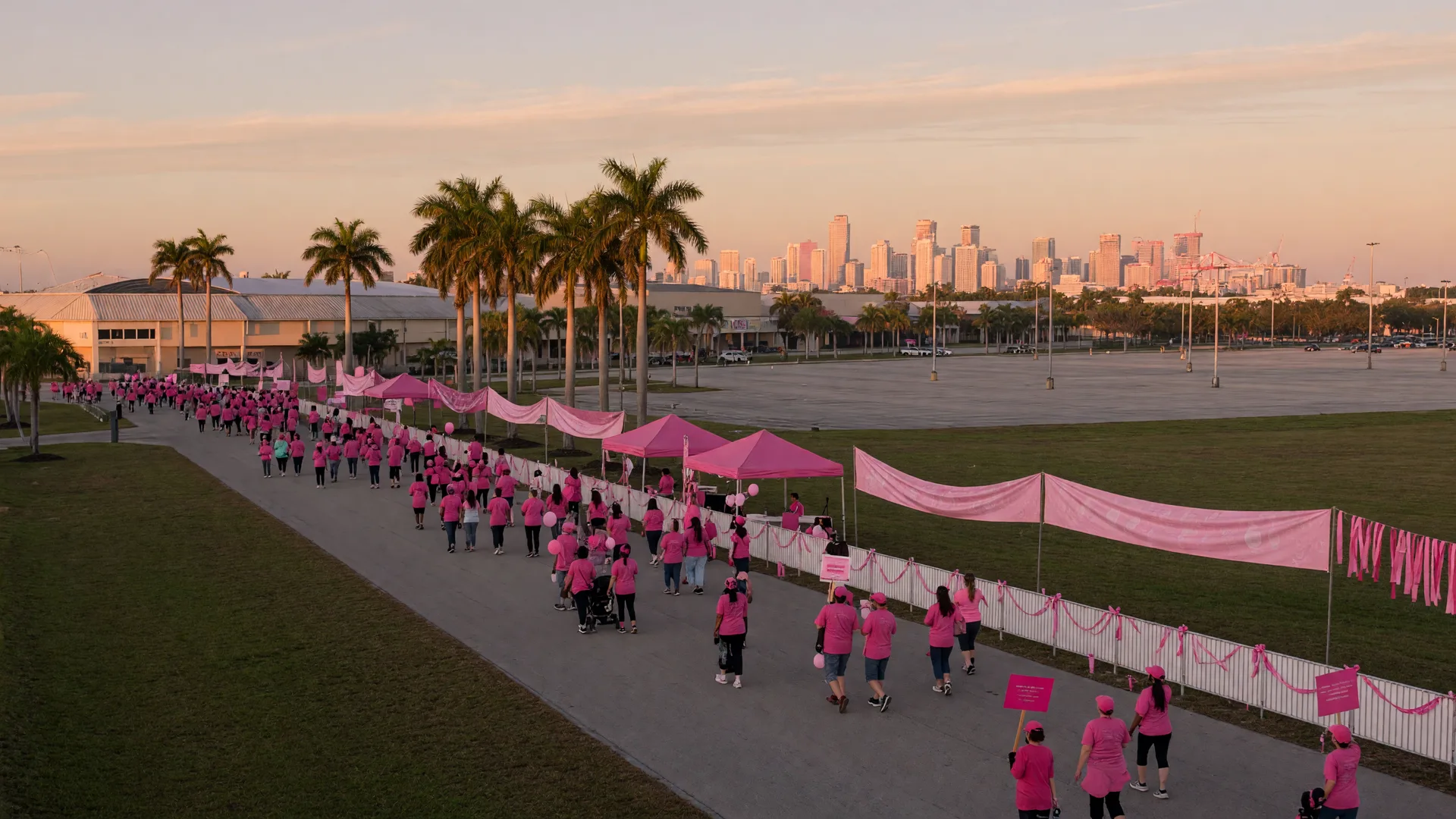Header image for "The MORE THAN PINK Walk Brings Miami Together for a Morning of Steps"