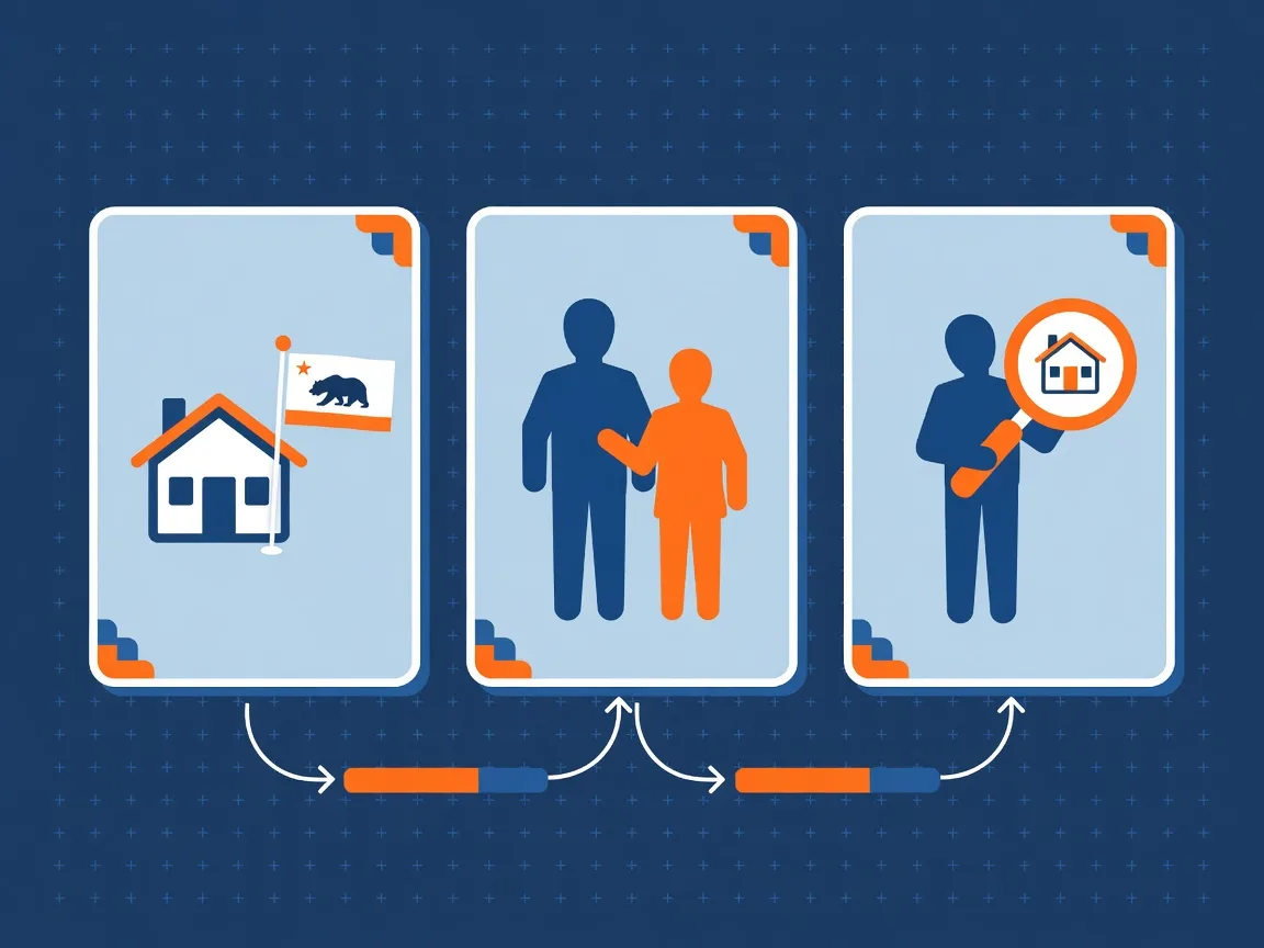 Which path fits you: California homeowner, outside California with an agent, or outside California without an agent