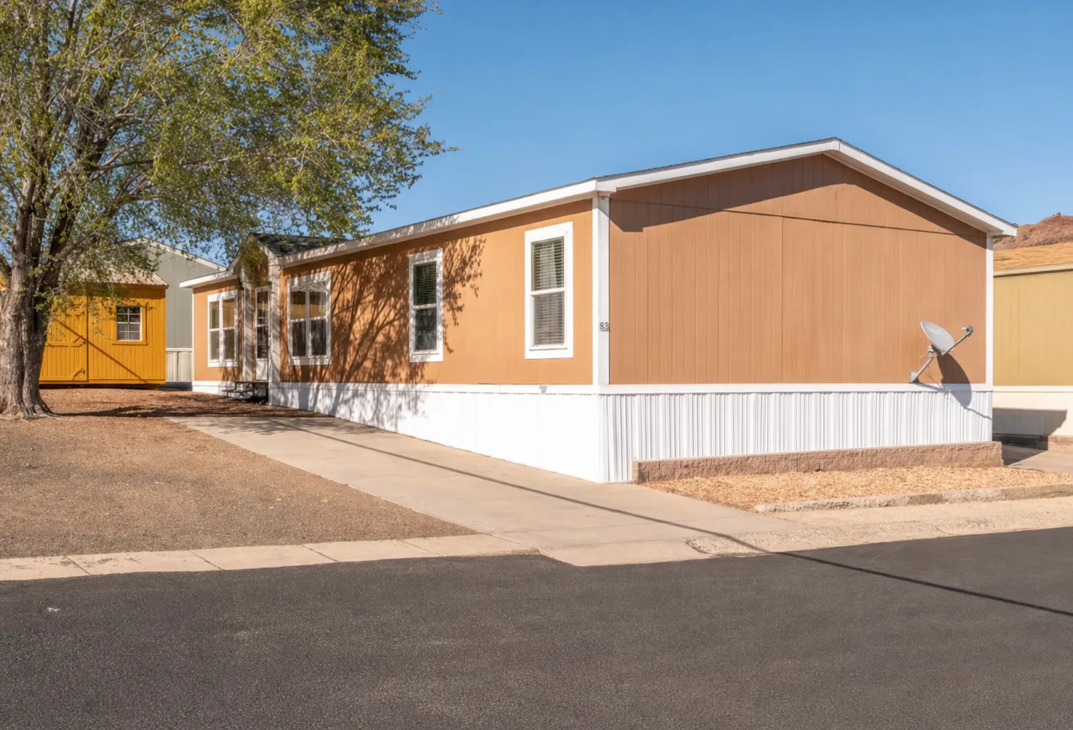 Front exterior of the recently sold home at 5600 N Dakota St in Flagstaff, Arizona