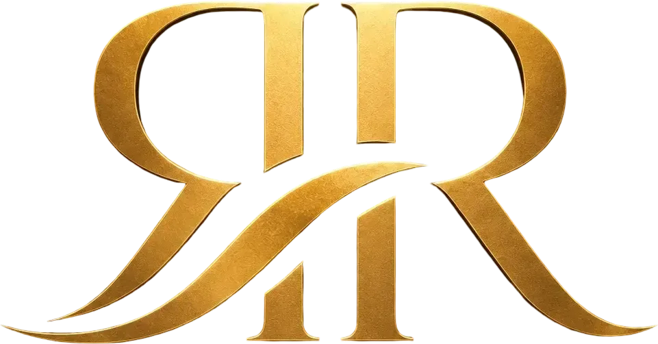 Ruth Rivera gold RR logo