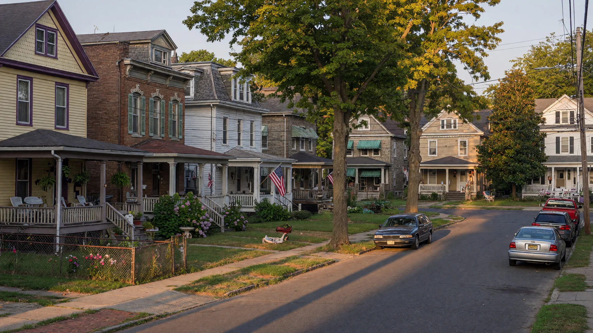Historic Bridgeboro neighborhood in Delran, New Jersey