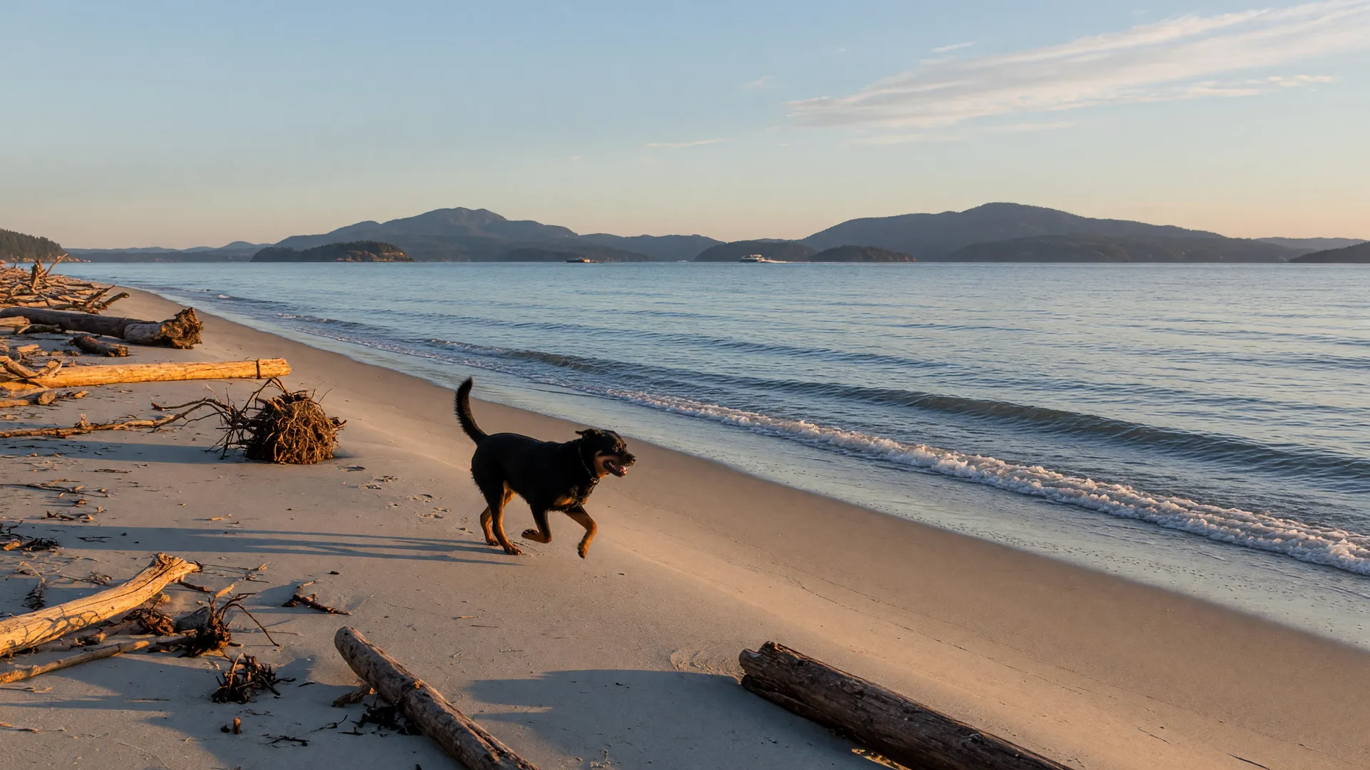 Can I Take My Dog to Island View Beach in the Fall?