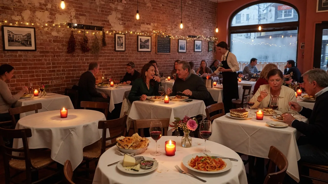 Anthony's Coal Fired Pizza restaurant with brick oven and casual dining interior