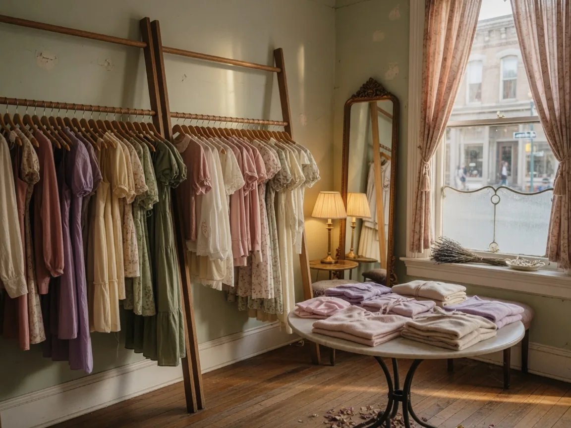 The verified Clarkesville shopping row on Washington Street: the boutiques, gift shops, home-decor rooms, and the 60-year-old furniture anchor, shop by shop.