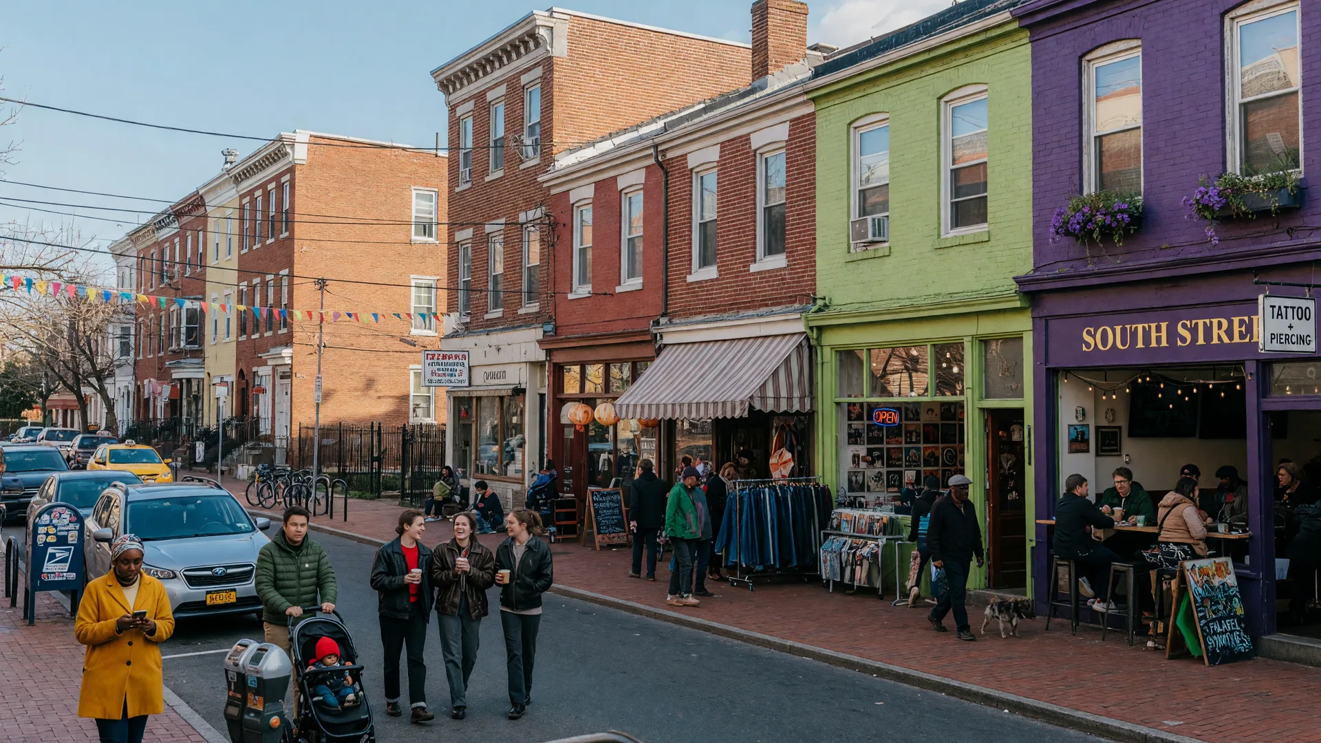 Washington Square West Walkability, Safety, and Daily Life