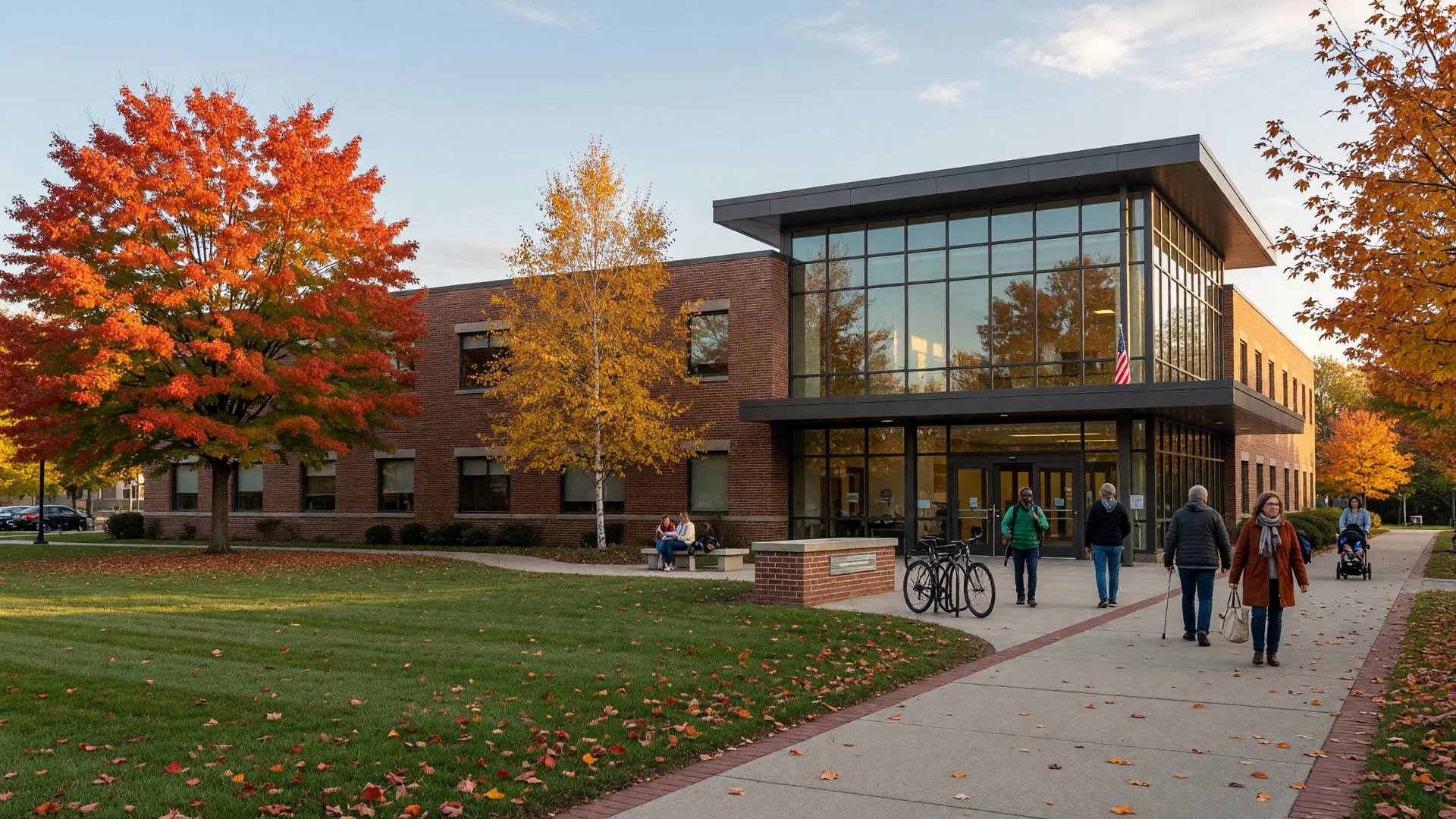 Cherry Hill community center and library