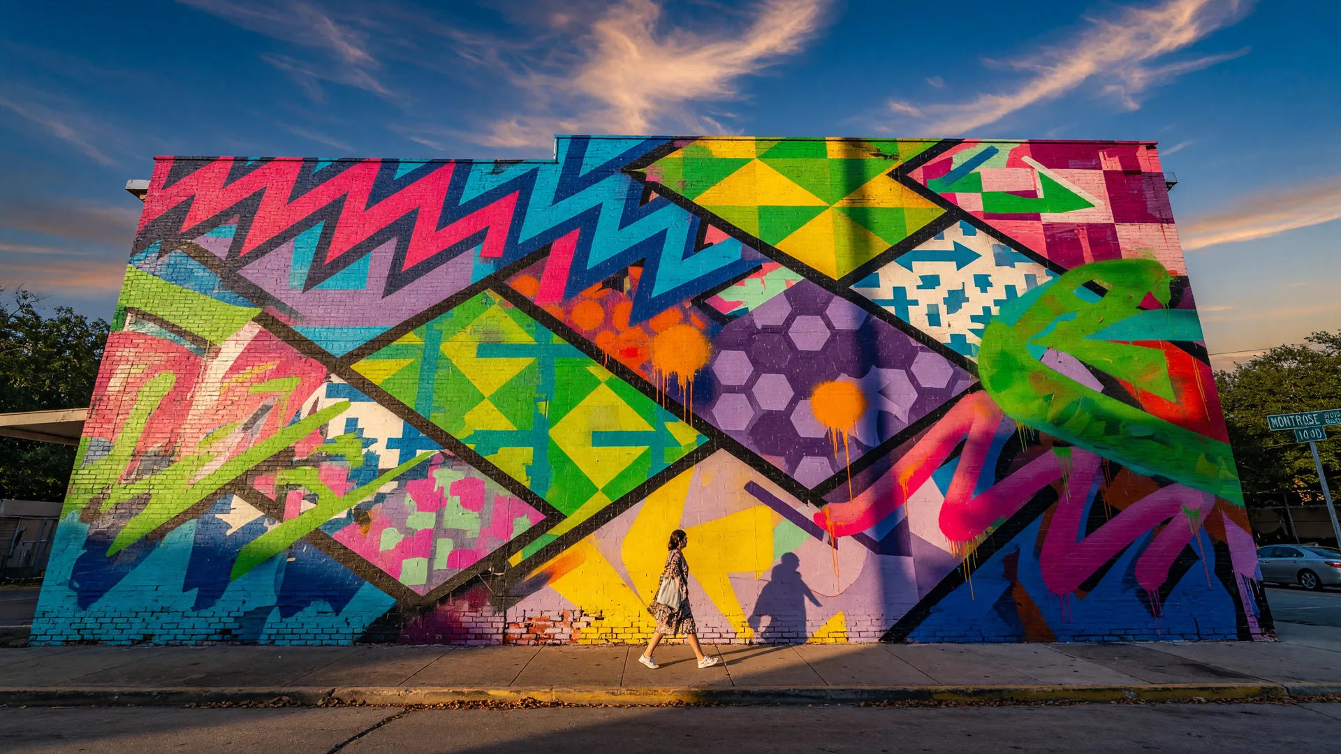 A Guide to Public Art & Murals in Houston Heights and Montrose