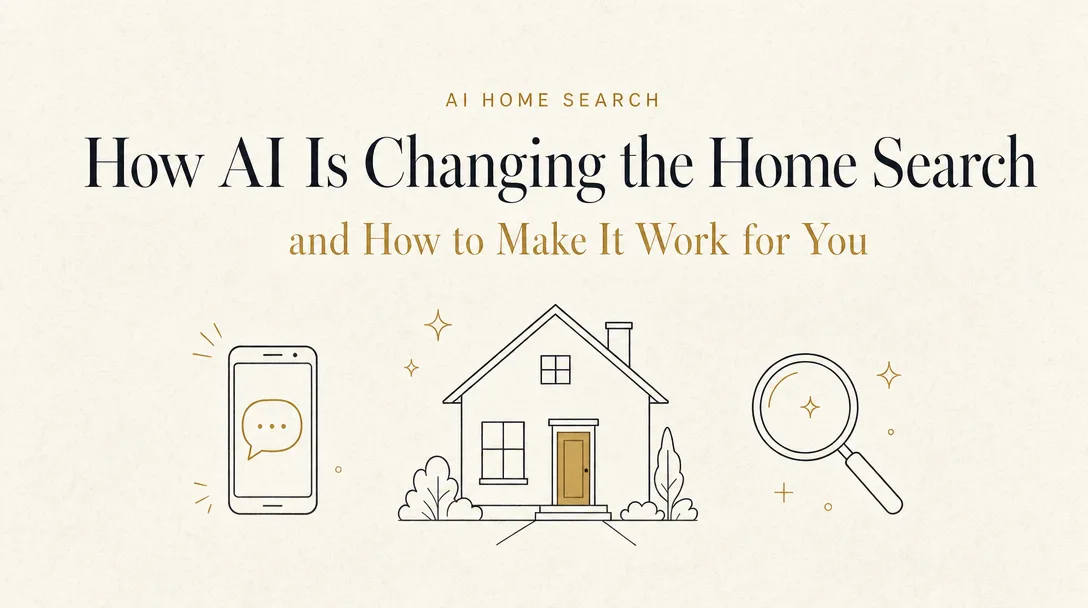 Editorial hero graphic for How AI Is Changing the Home Search