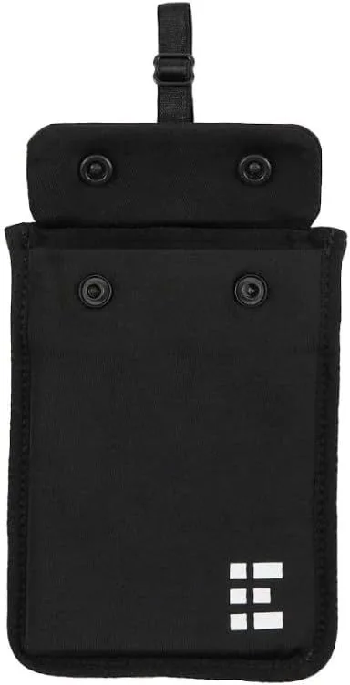 Cartera para sujetador Zero Grid negra