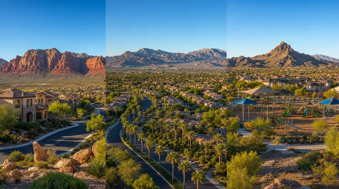 Summerlin vs. Henderson vs. Mountain's Edge: Comparing Las Vegas Valley's Top Family Communities in 2026