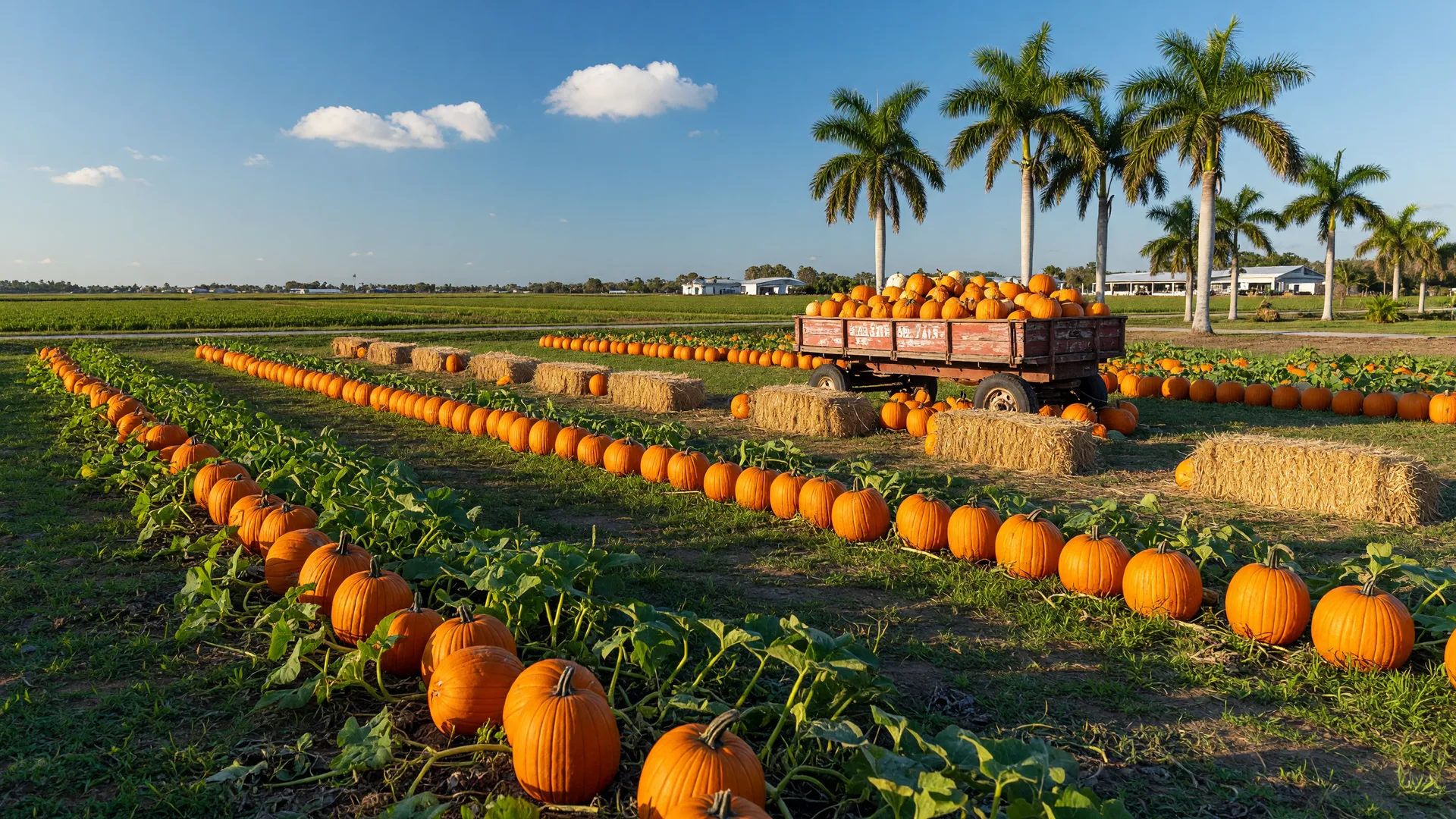 Header image for "Fall at the Farm Brings a Pumpkin Patch to Tinez Farms in the Redland"
