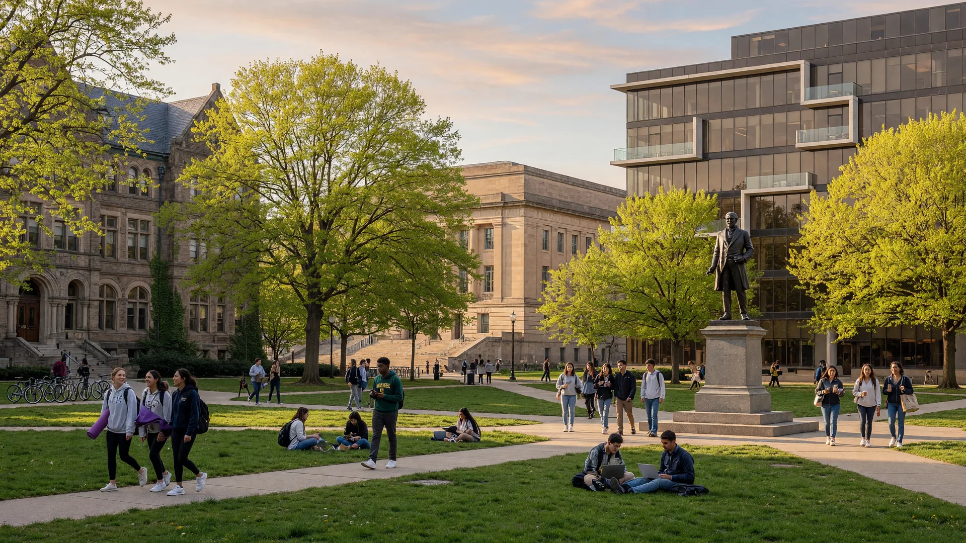 Drexel University campus in Philadelphia