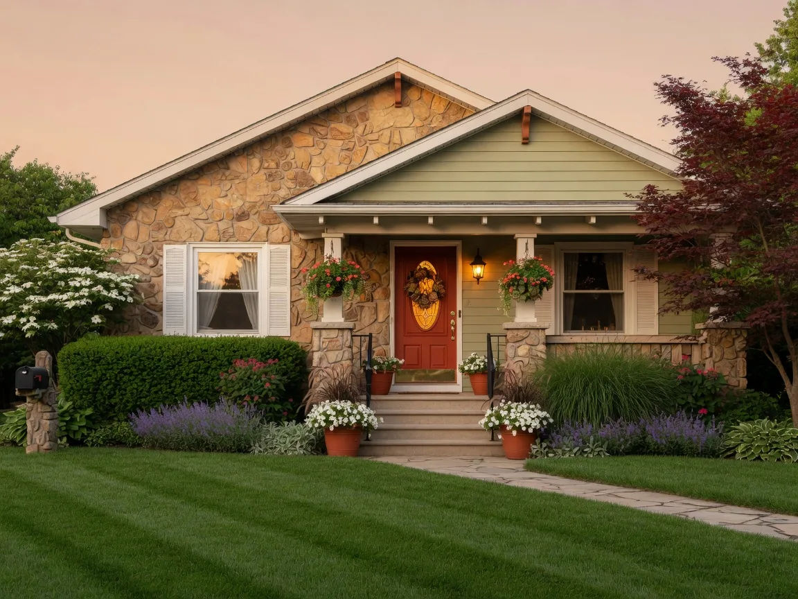 A beautiful ranch-style home in a Kansas City 55+ community
