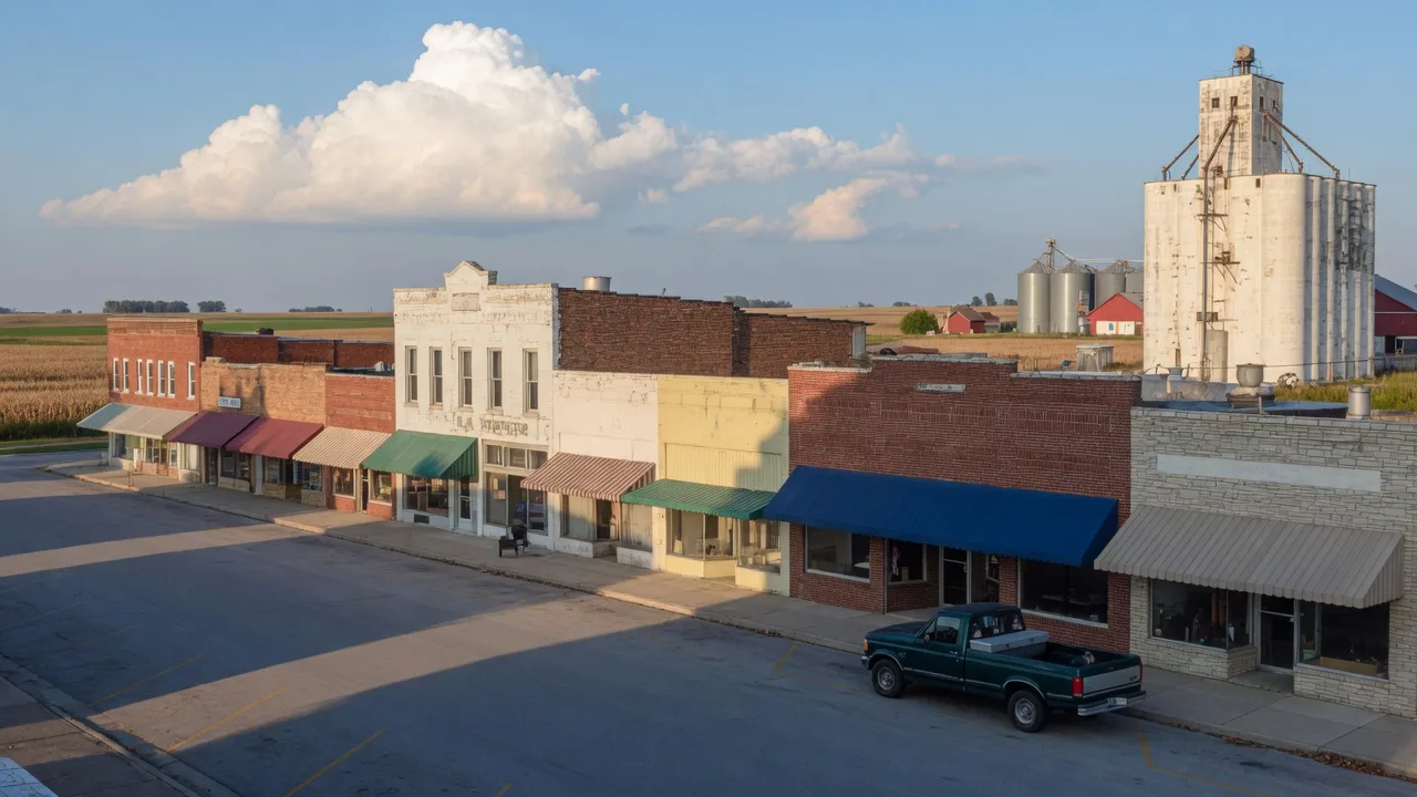 Scene of Beecher, IL