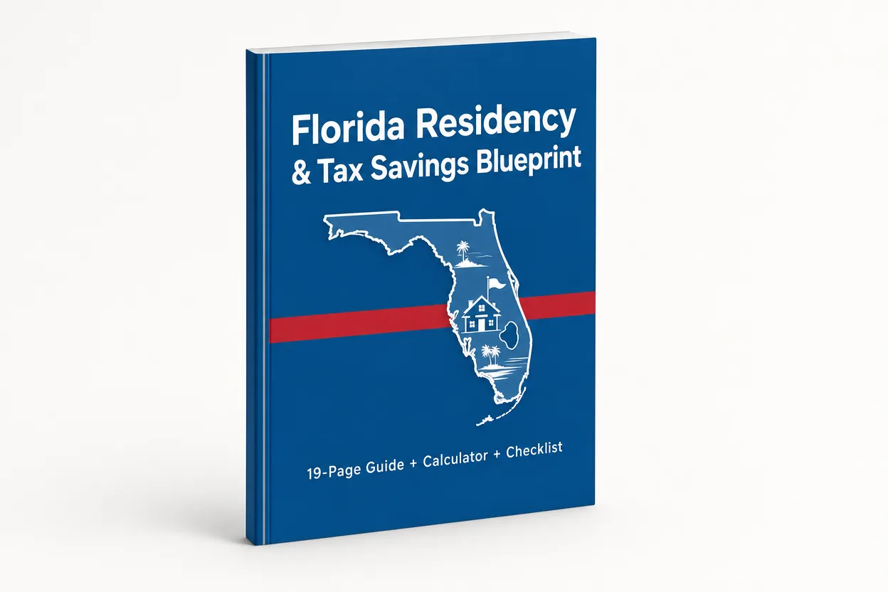 Florida Residency & Tax Savings Blueprint cover