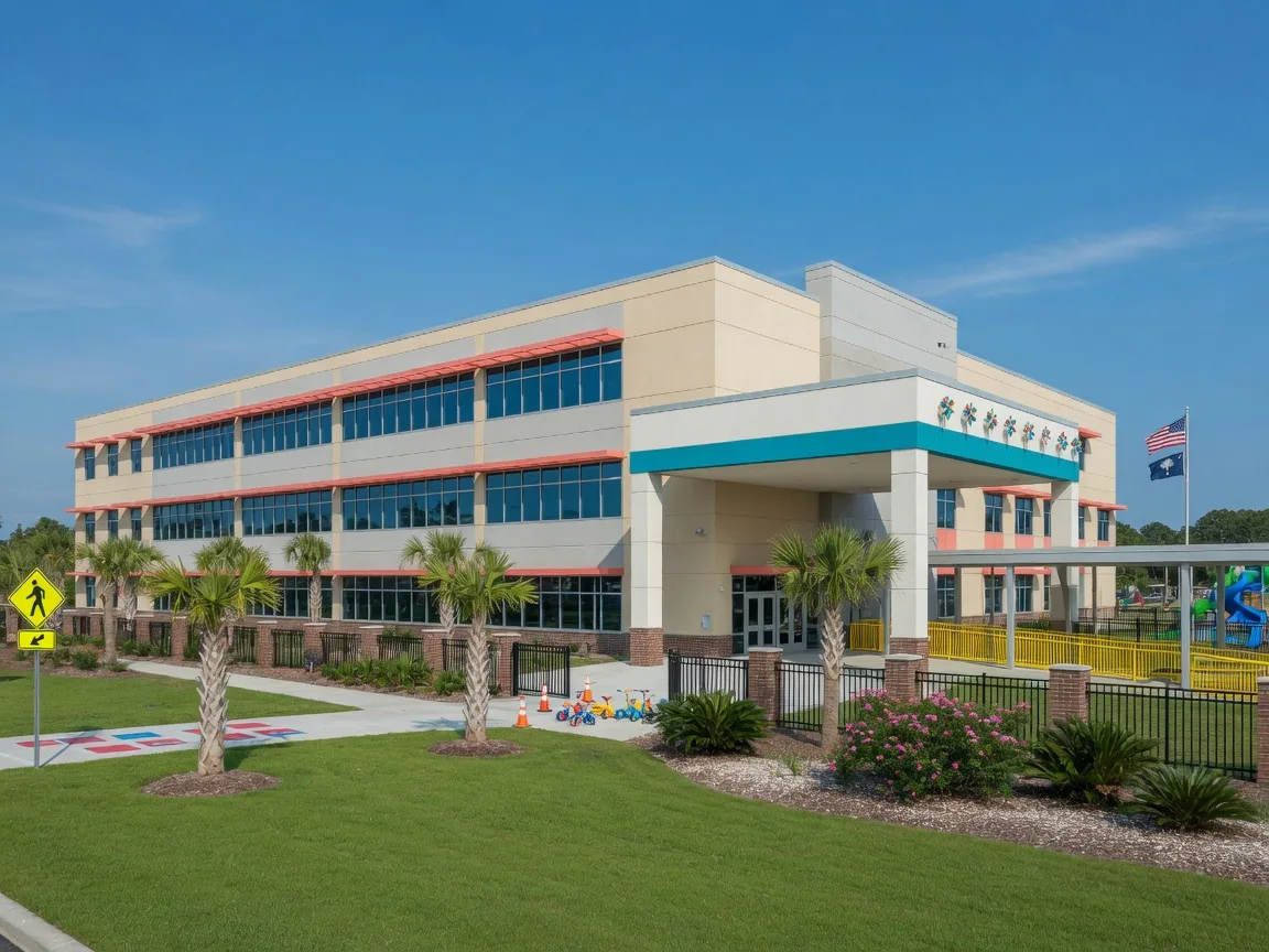 School exterior serving the Carolina Forest community in Myrtle Beach SC