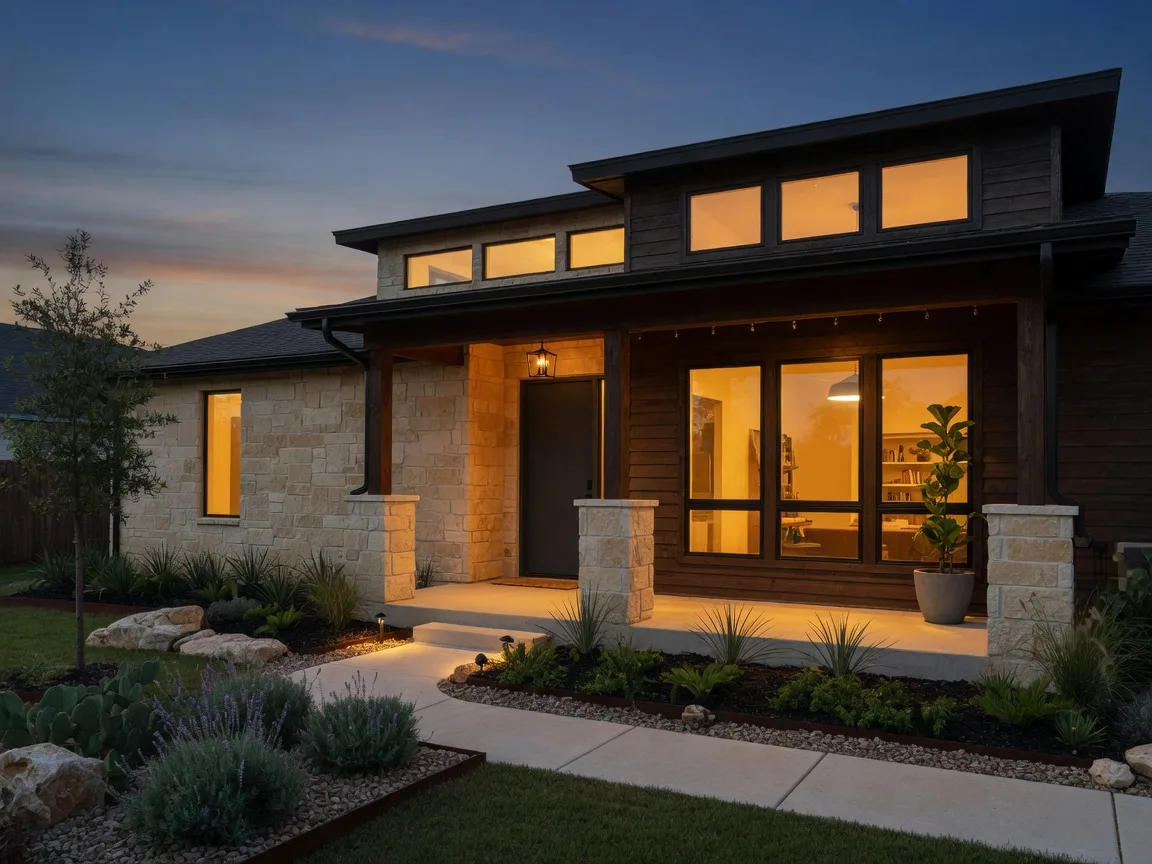 Modern home for buyers
