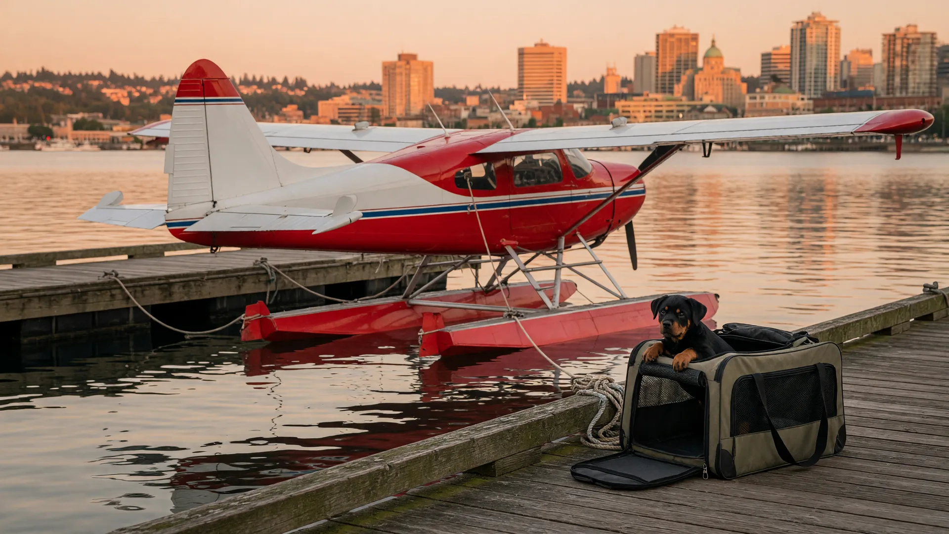 Can I Take My Dog on a Harbour Air Seaplane in Victoria?