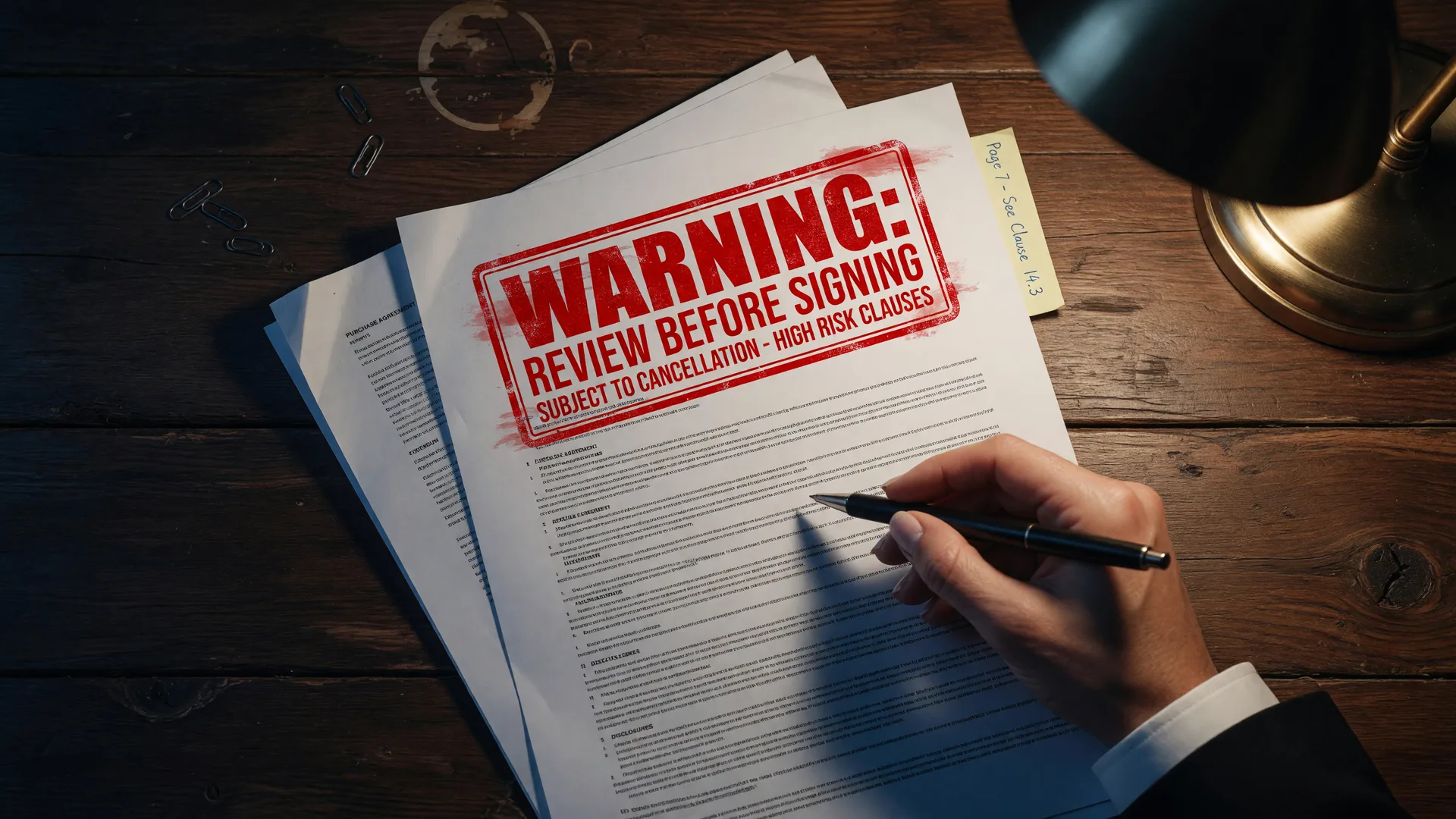 What Can Kill a Home Sale Before Closing?