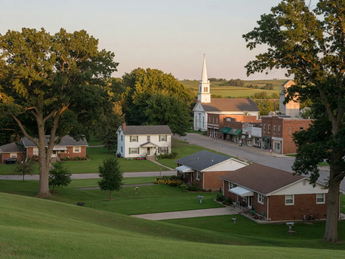 Germantown Hills, Woodford County, a community near Peoria, Illinois