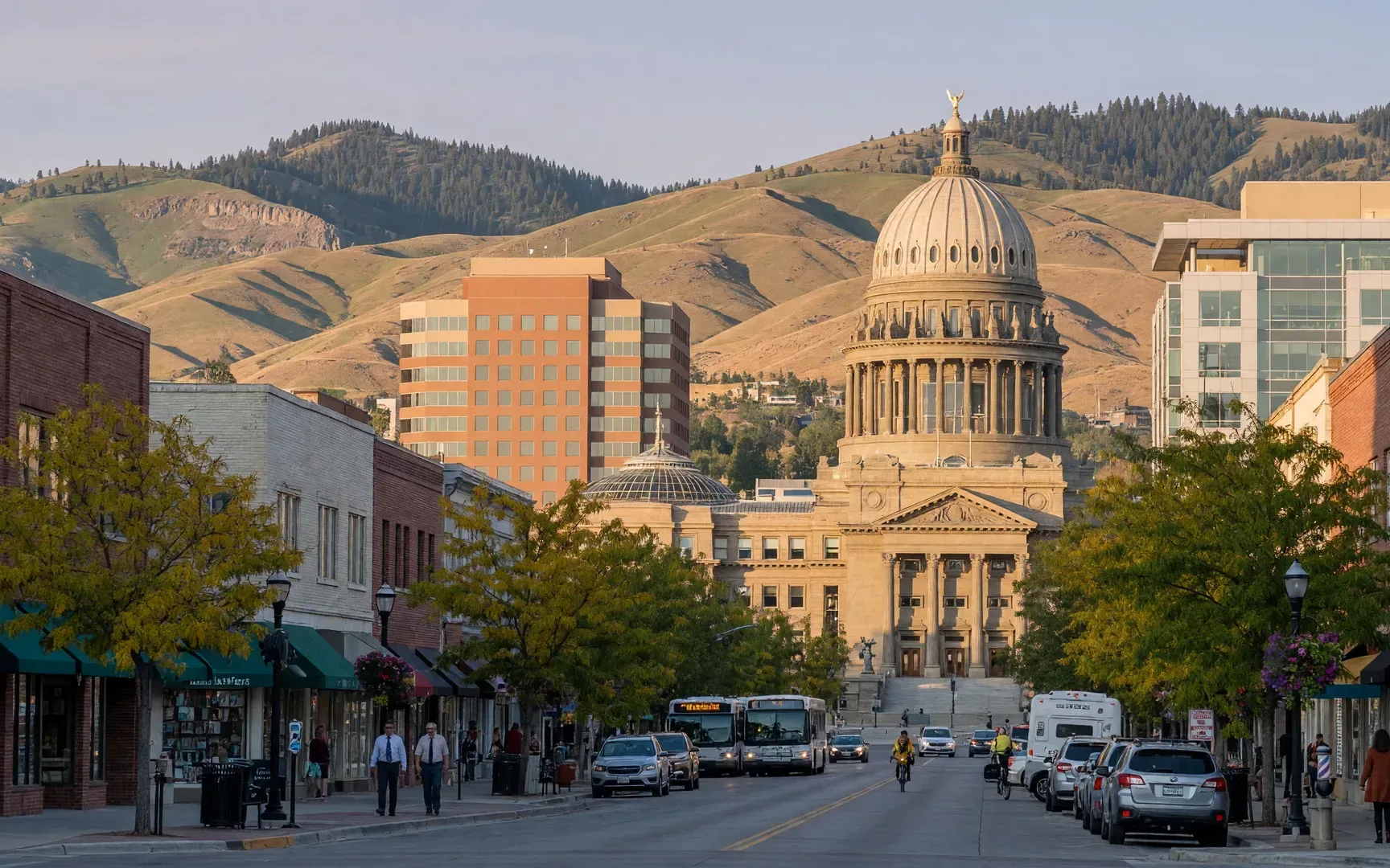 Illustrative image of downtown Boise