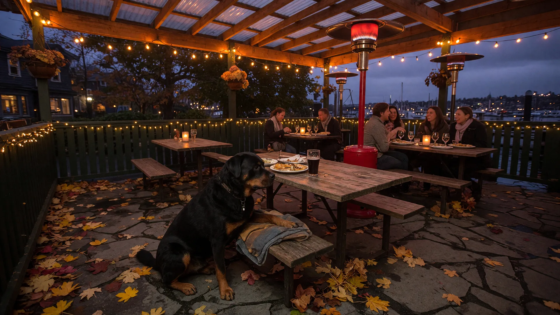 Which Victoria Dog-Friendly Patios Are Open and Comfortable in September and October?