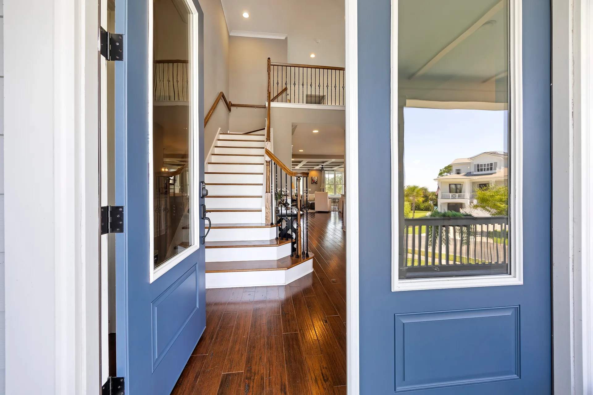 Front Entryway at 32 Hackney Pony Lane, Hilton Head Island SC