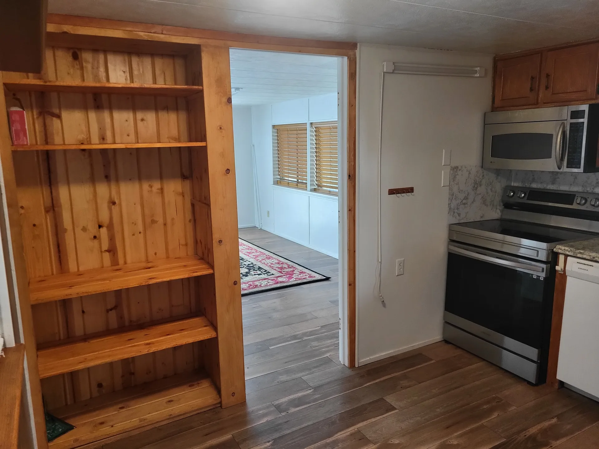 Kitchen to living room