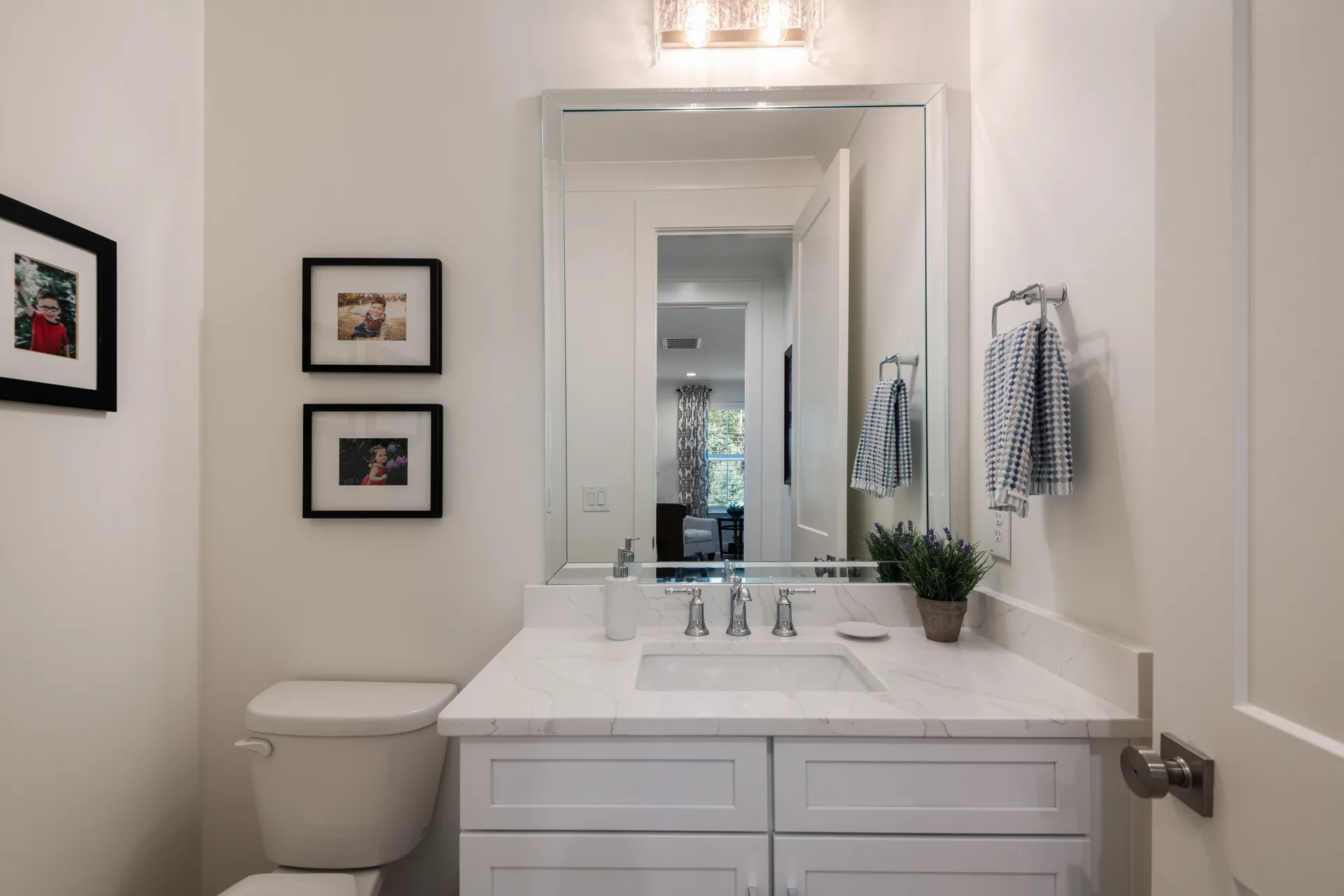 Half bath on the main level