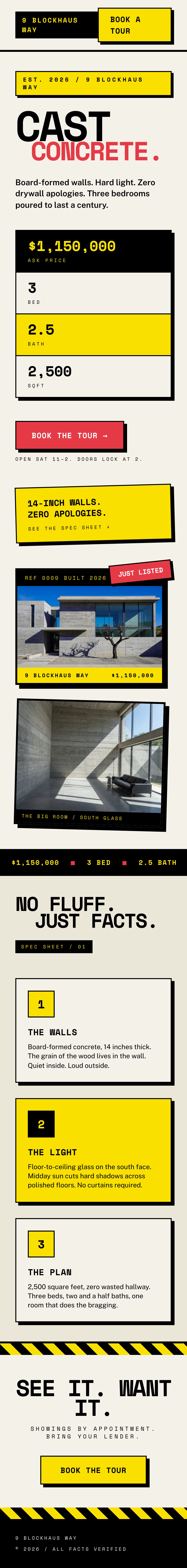 Listing site · Mobile
