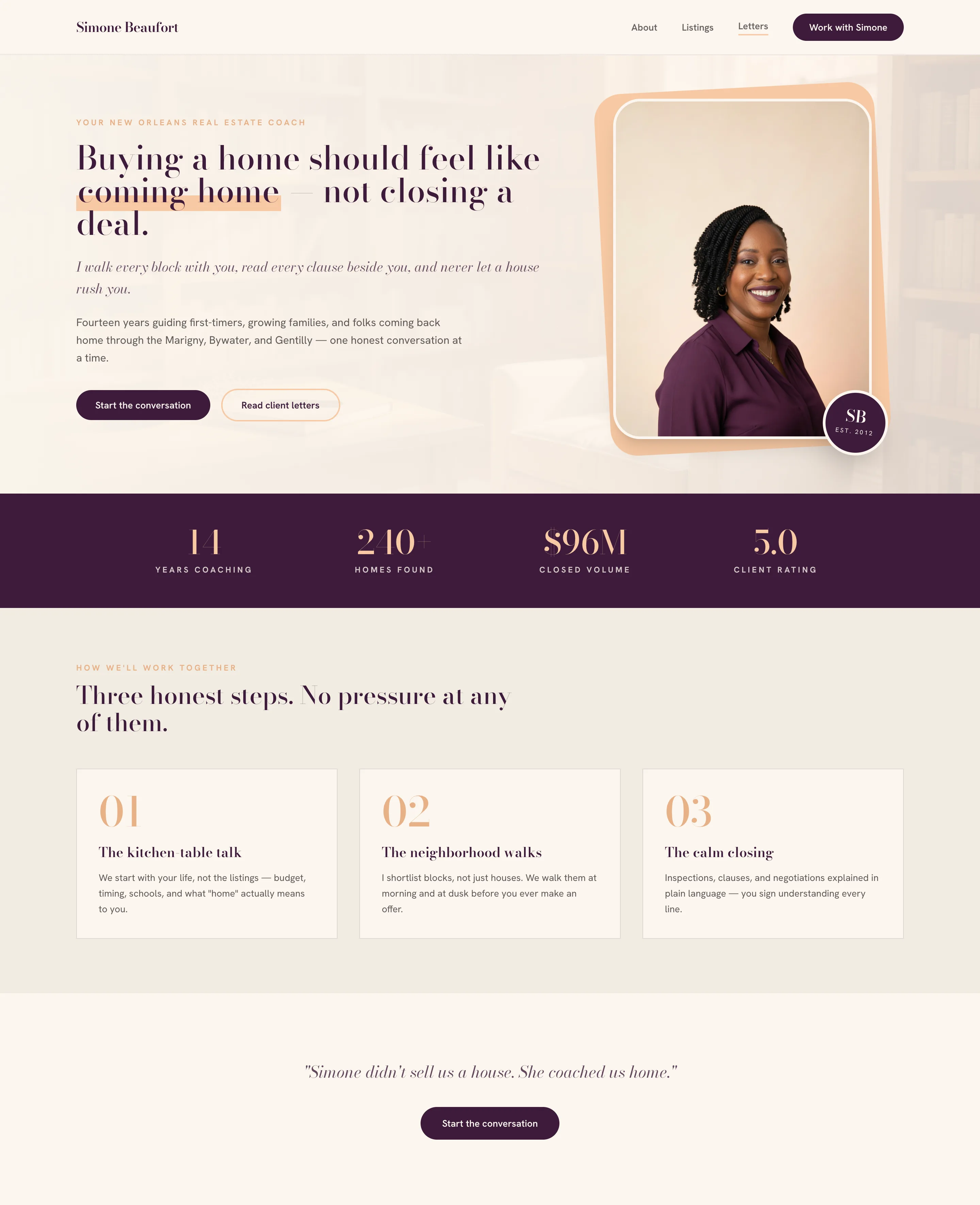 Smart site · Desktop