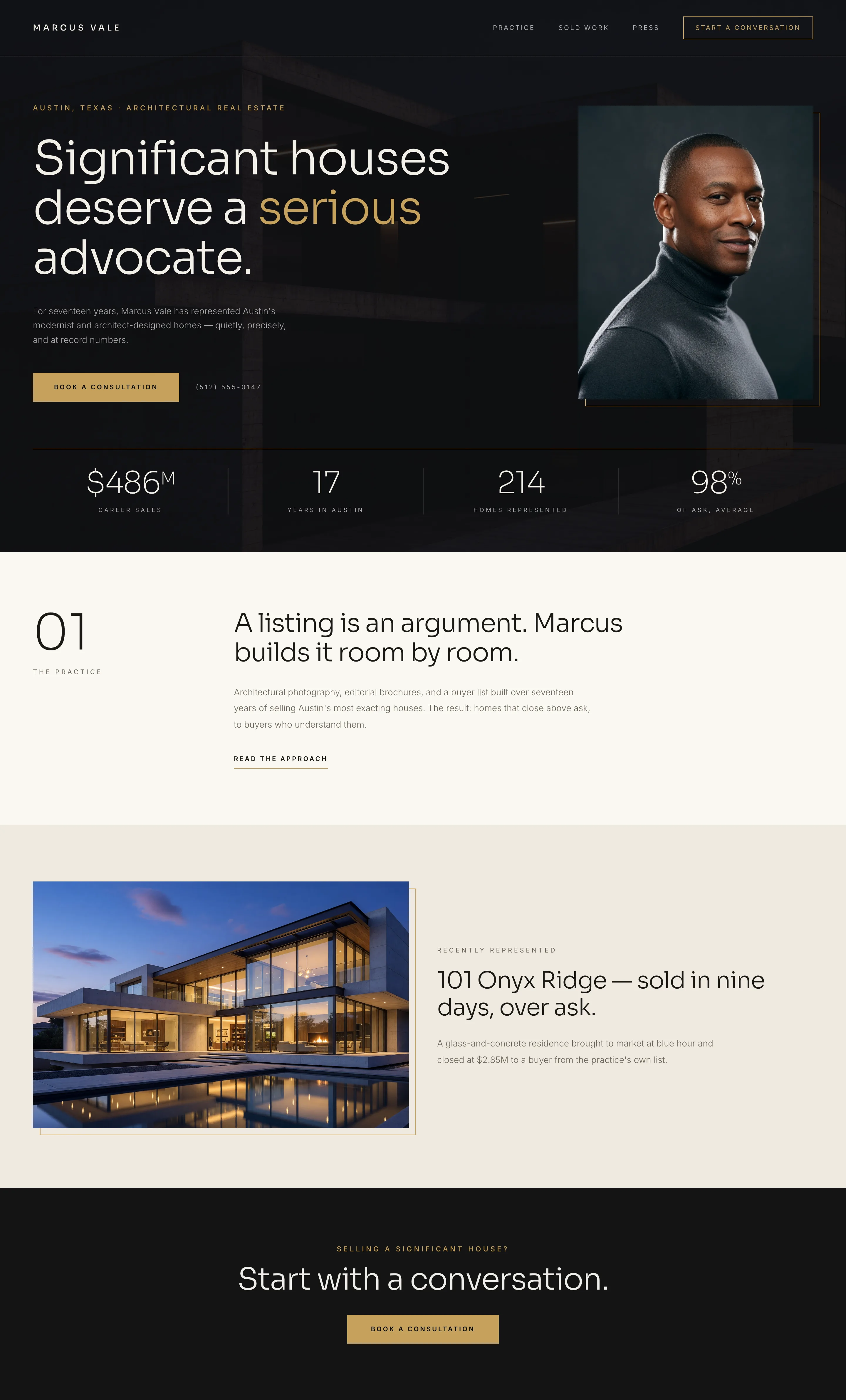 Smart site · Desktop