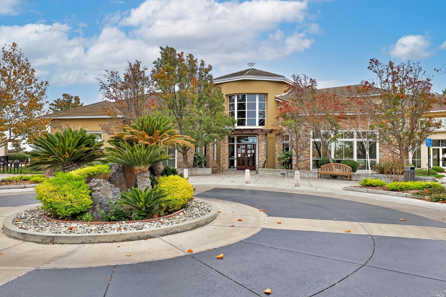 The clubhouse exterior at Trilogy Rio Vista, the 55+ active-adult community in Rio Vista, California