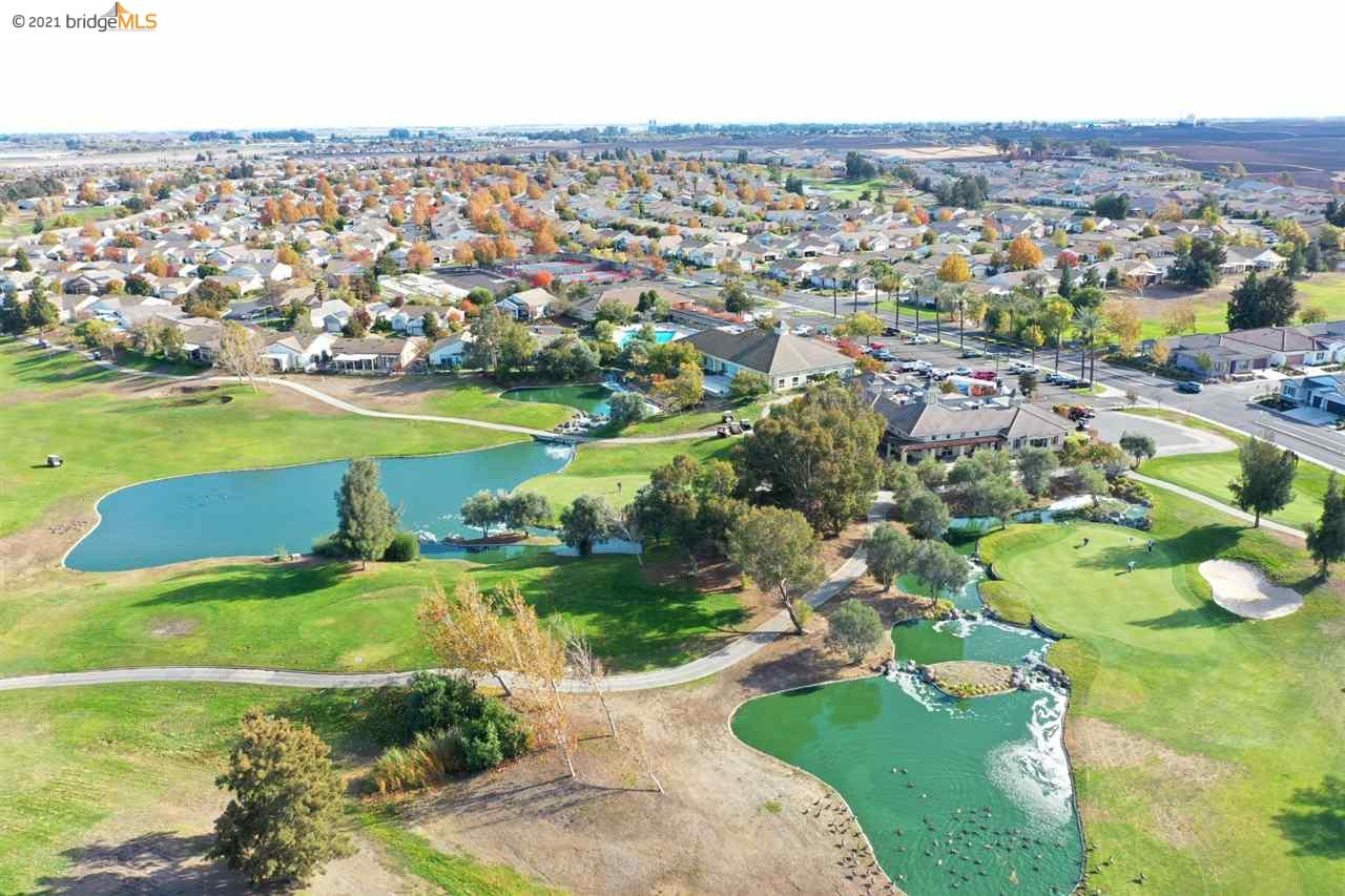 The clubhouse on the lake at Trilogy Rio Vista, the 55+ active-adult community in Rio Vista, California
