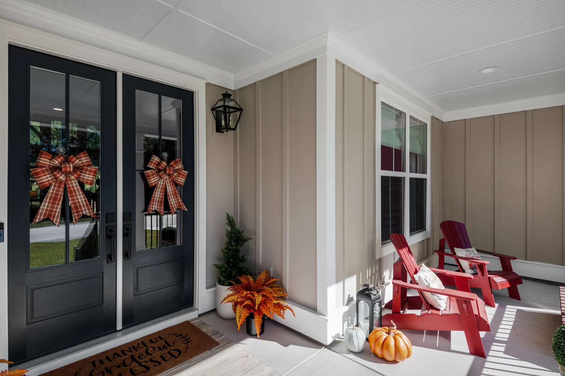 Front porch and entry