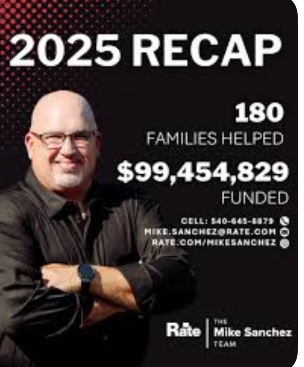 Mike Sanchez headshot mortgage lender Fredericksburg VA