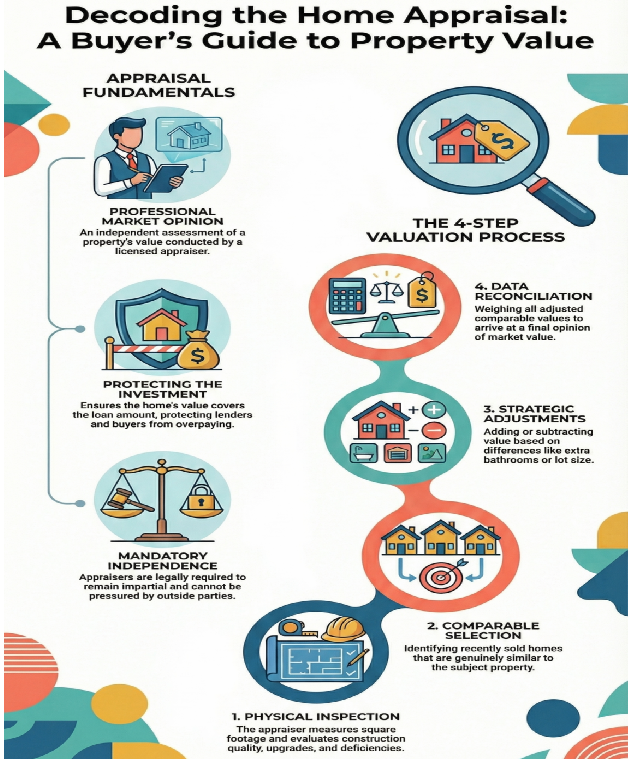 How the home appraisal works: what an appraiser compares and evaluates to set fair market value.