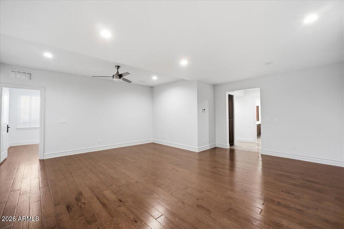 Basement room first angle