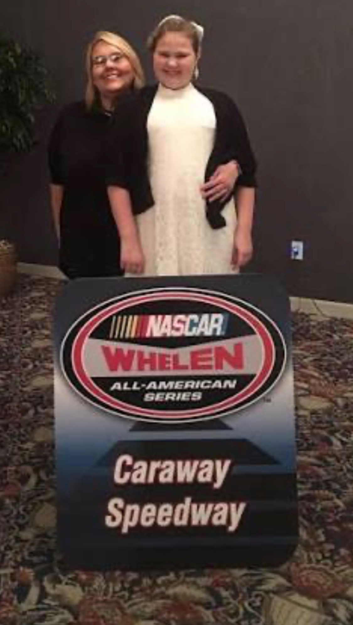 Renee Hackett at the racetrack