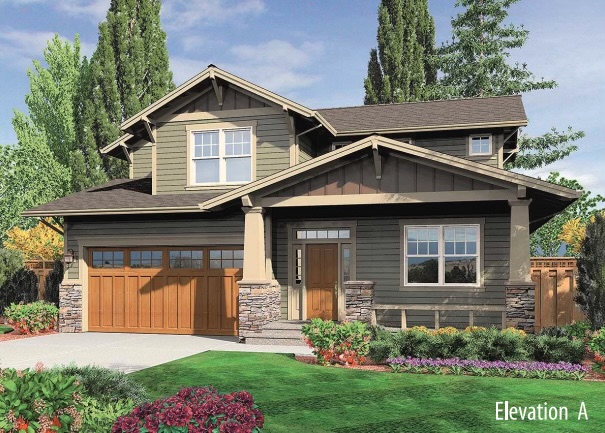 Campbell two-story home exterior