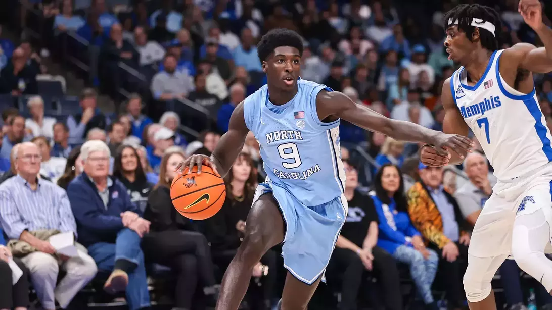UNC Tar Heels basketball game at Dean Smith Center in Chapel Hill