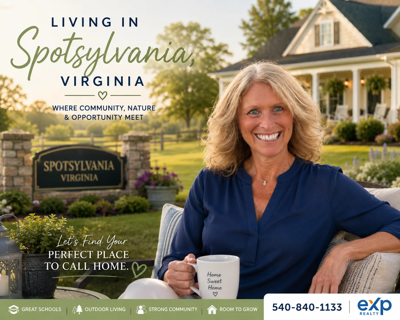 Scenic view of Spotsylvania, Virginia countryside